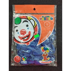 Globo Payaso 9 Azul Royal