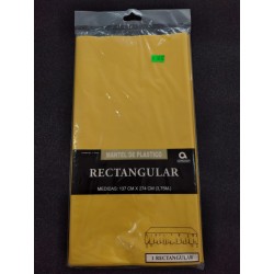 Mantel Rectangular De Plástico