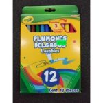 Marcador Delgado Lavable c/12