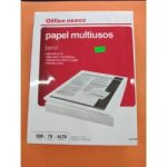 Papel Multifuncional. 500pzas.