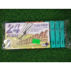 Pinza Para Ropa Con 24