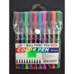 Pluma Economica Colores C/10.